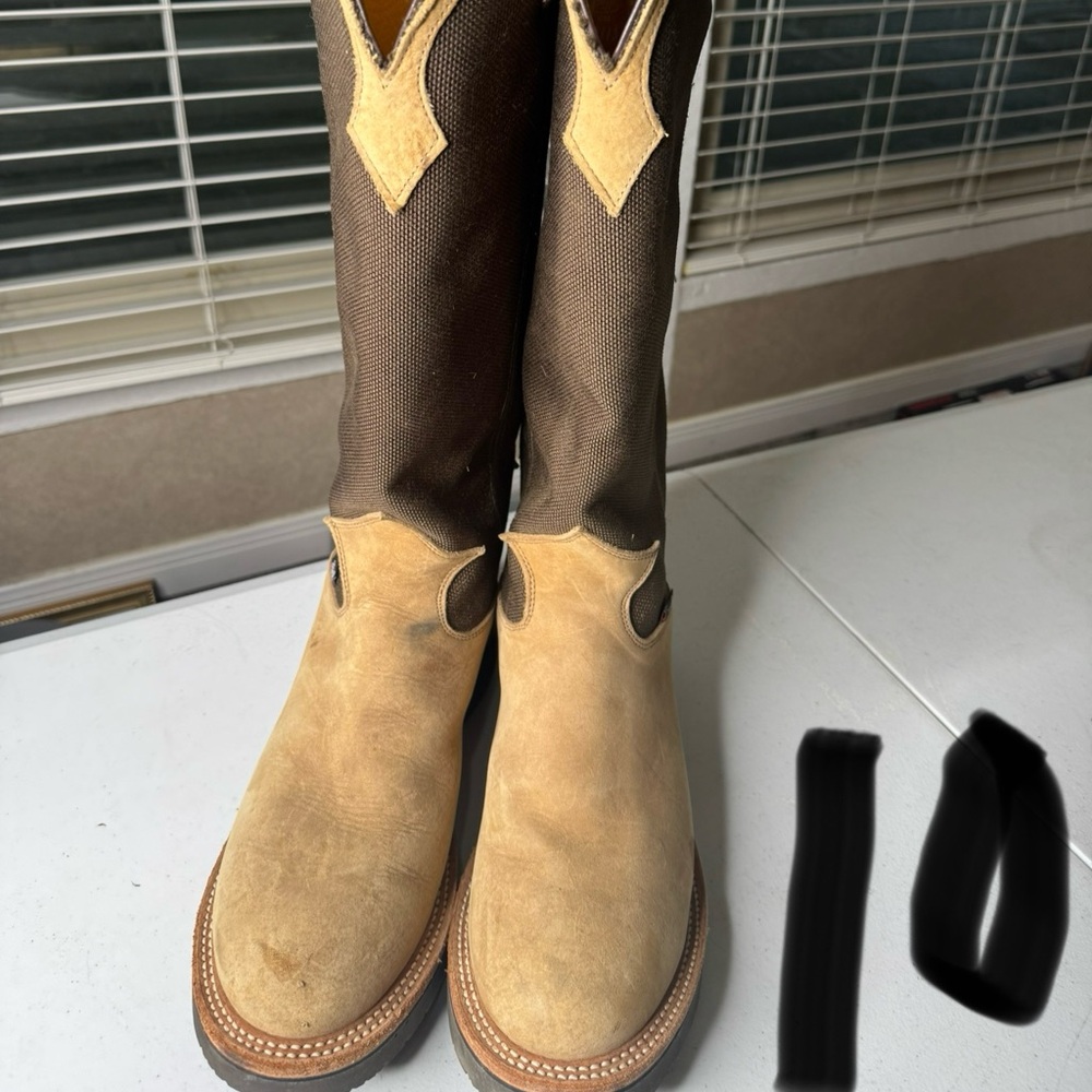 Justin Snake Boots 11D
